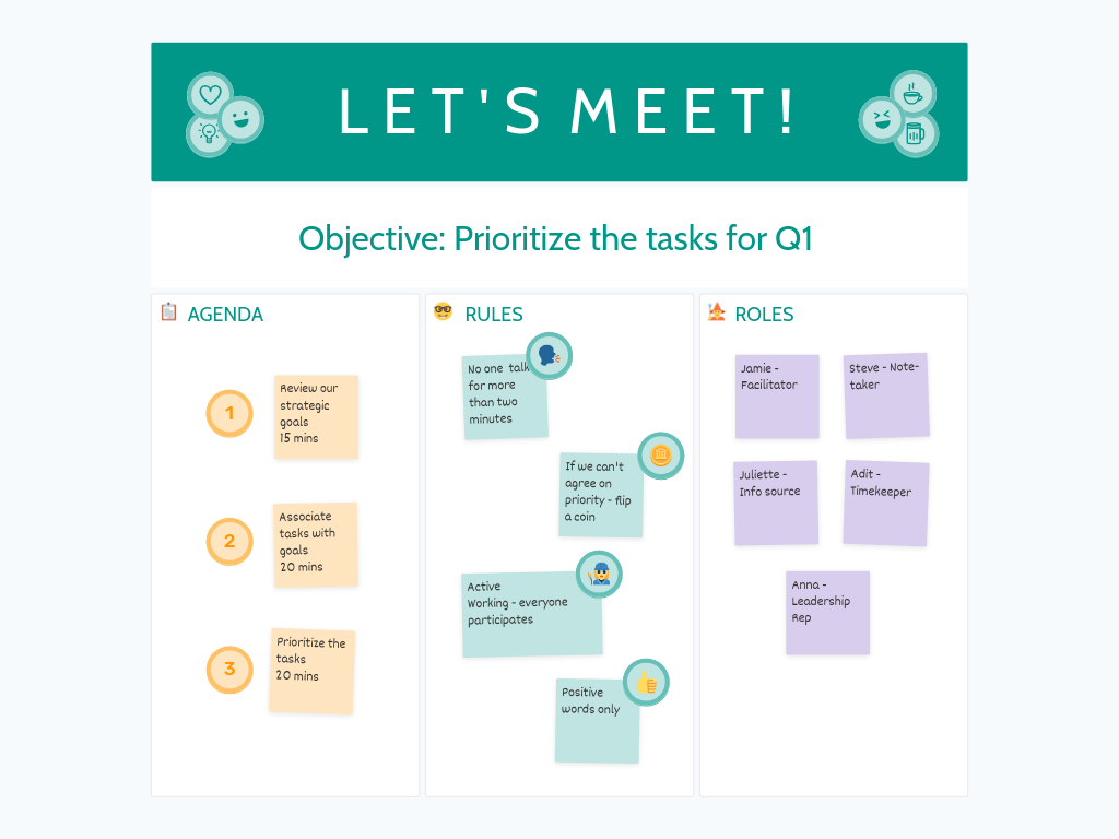 Meeting Agenda