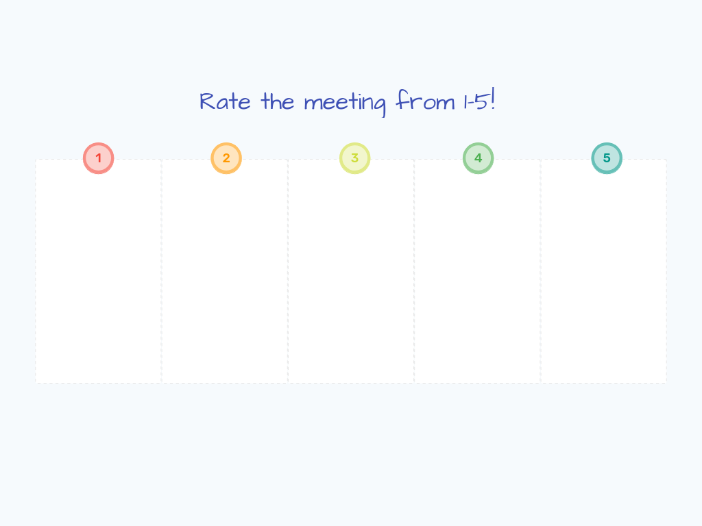 ROTI: Meeting Value 1-5